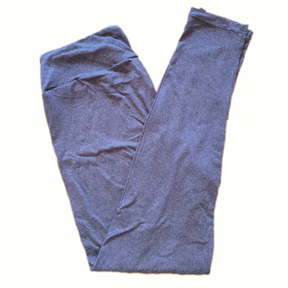 Lularoe OS Heather Purple Leggings